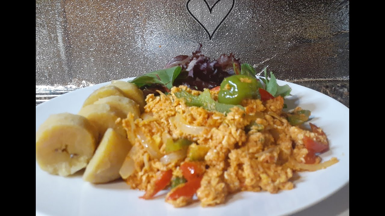 Men Koman Yo Fè Sòs ze (egg Sauce)