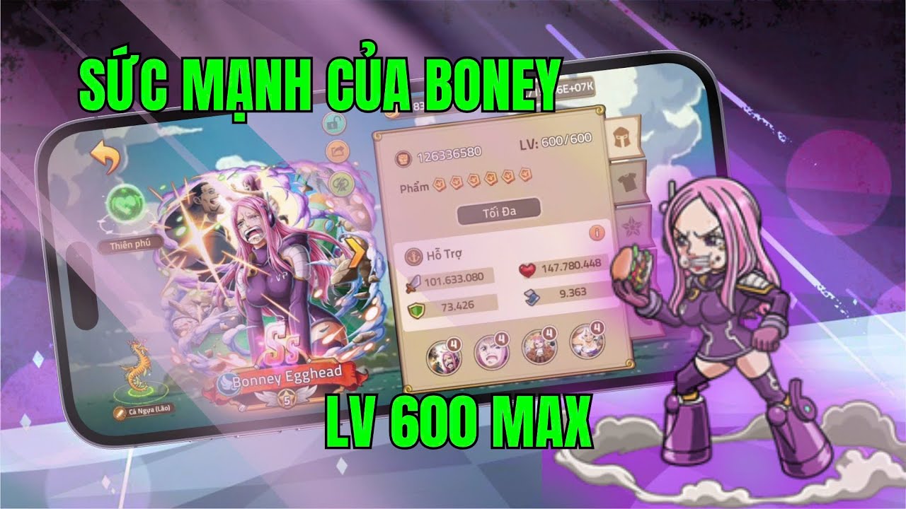 HUYỀN THOẠI HẢI TẶC - Test Boney Lv 600 Max Thiên Phú | Riview Sự Kiện Tuần Mới