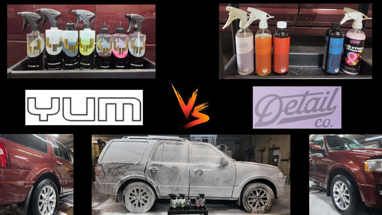 UK style wash with Detail Co Products - Age of Iron, BDE, Hard Wash, Soft Wash, Lightning