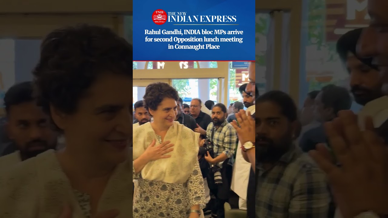 Rahul Gandhi, INDIA MPs arrive for second Opposition lunch meeting in Delhi