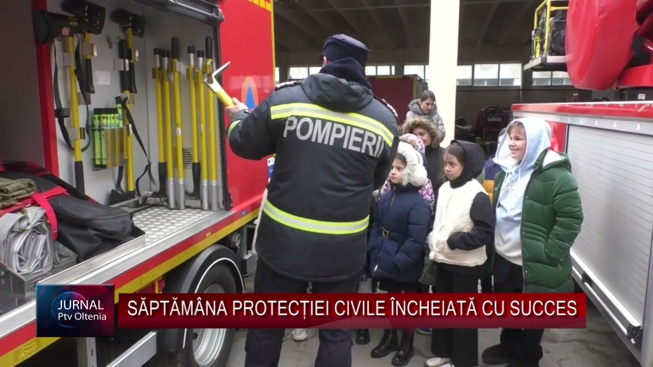 SĂPTĂMÂNA PROTECȚIEI CIVILE ÎNCHEIATĂ CU SUCCES