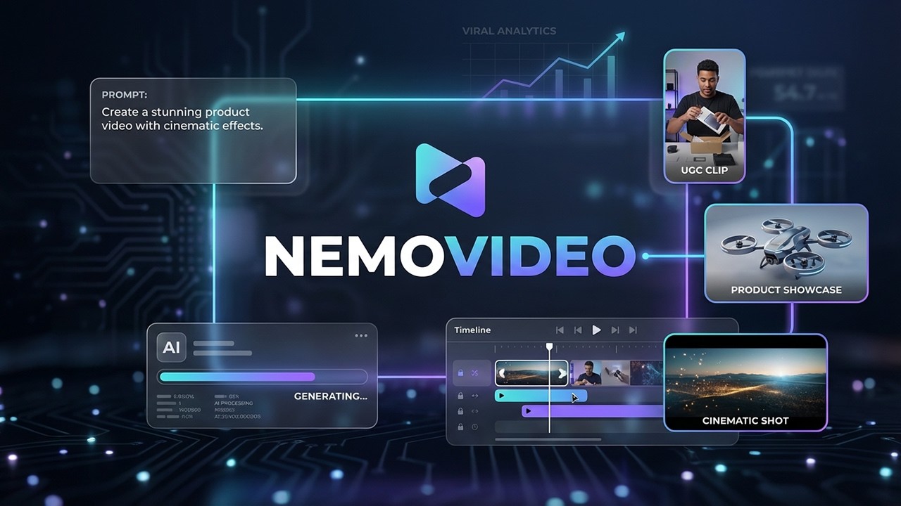 I Tested NemoVideo - The AI Agent That Engineers Viral Videos