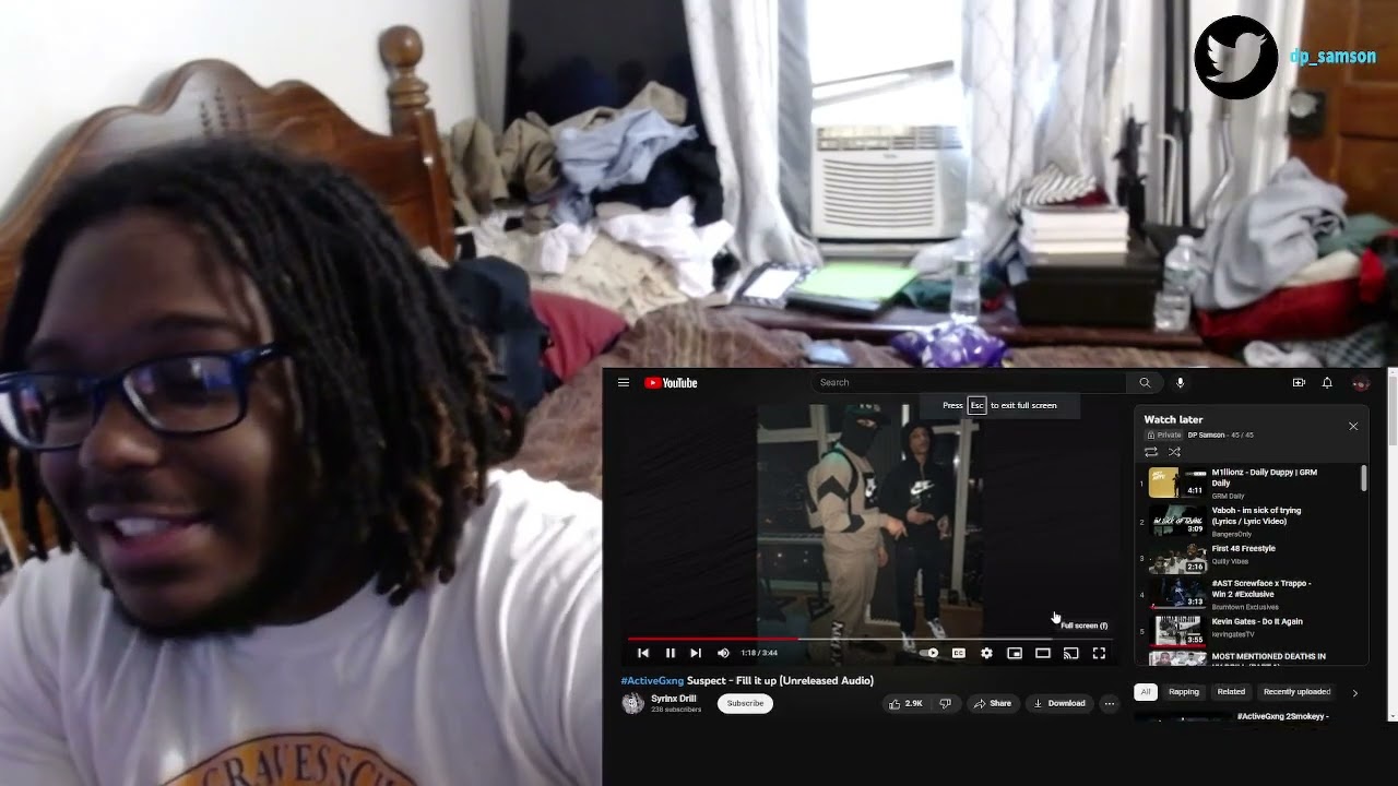 #ActiveGxng Suspect - Fill it up (REACTION)