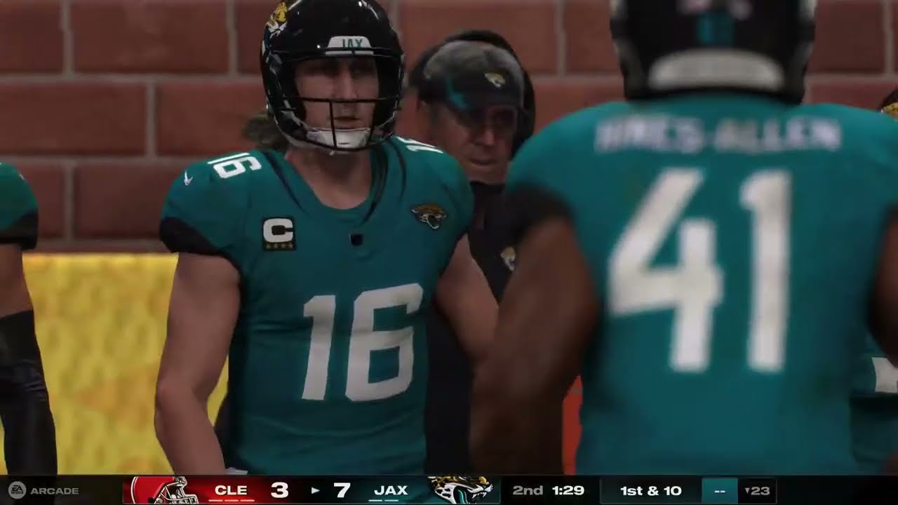 Madden NFL 25 (2024) (PS5) browns vs jaguars (CPU vs CPU)