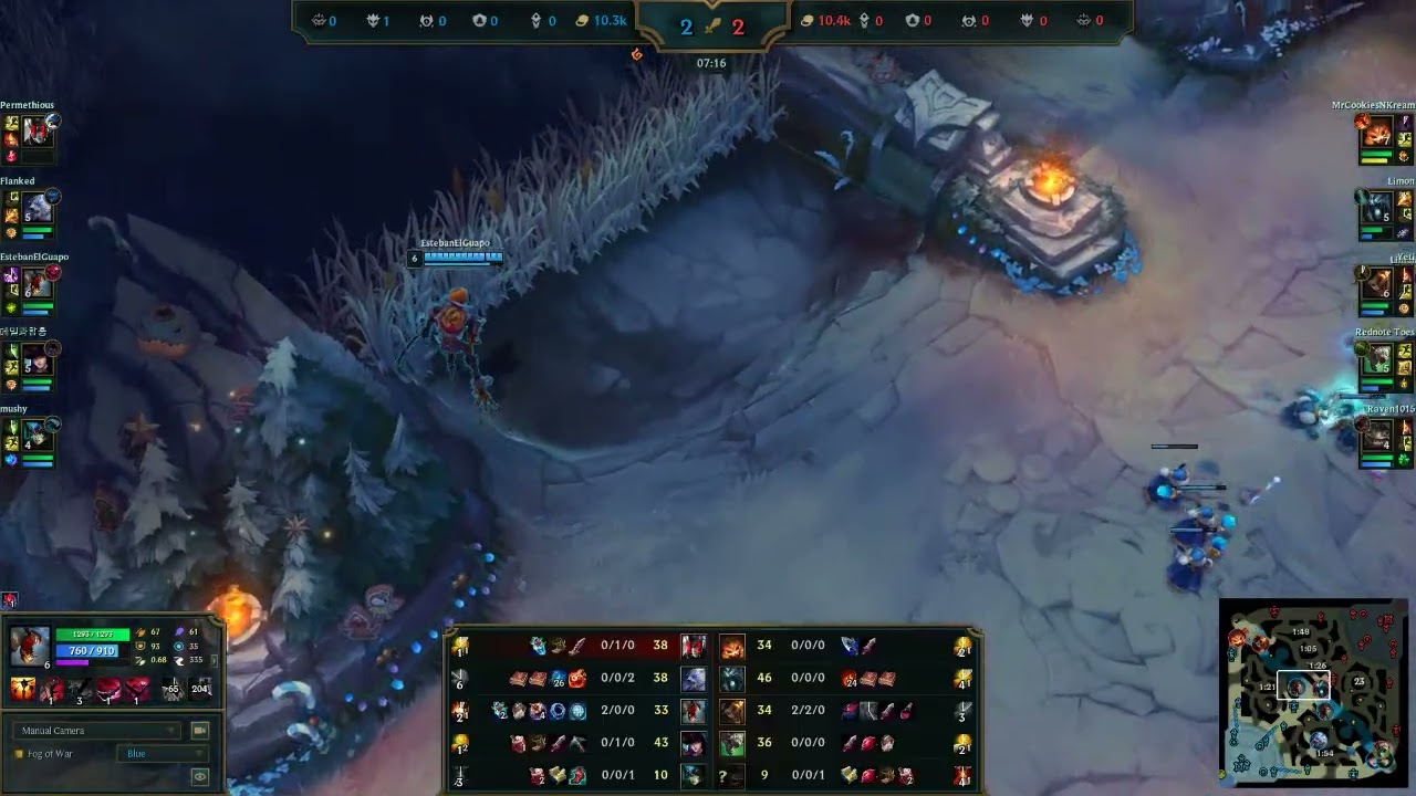 Tanklesticks Fiddlesticks v Akshan mid lane