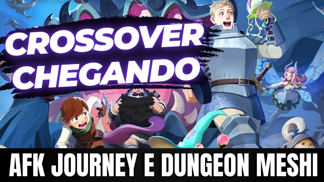 DUNGEON MESHI ESTÁ CHEGANDO NO MUNDO DO AFK JOURNEY