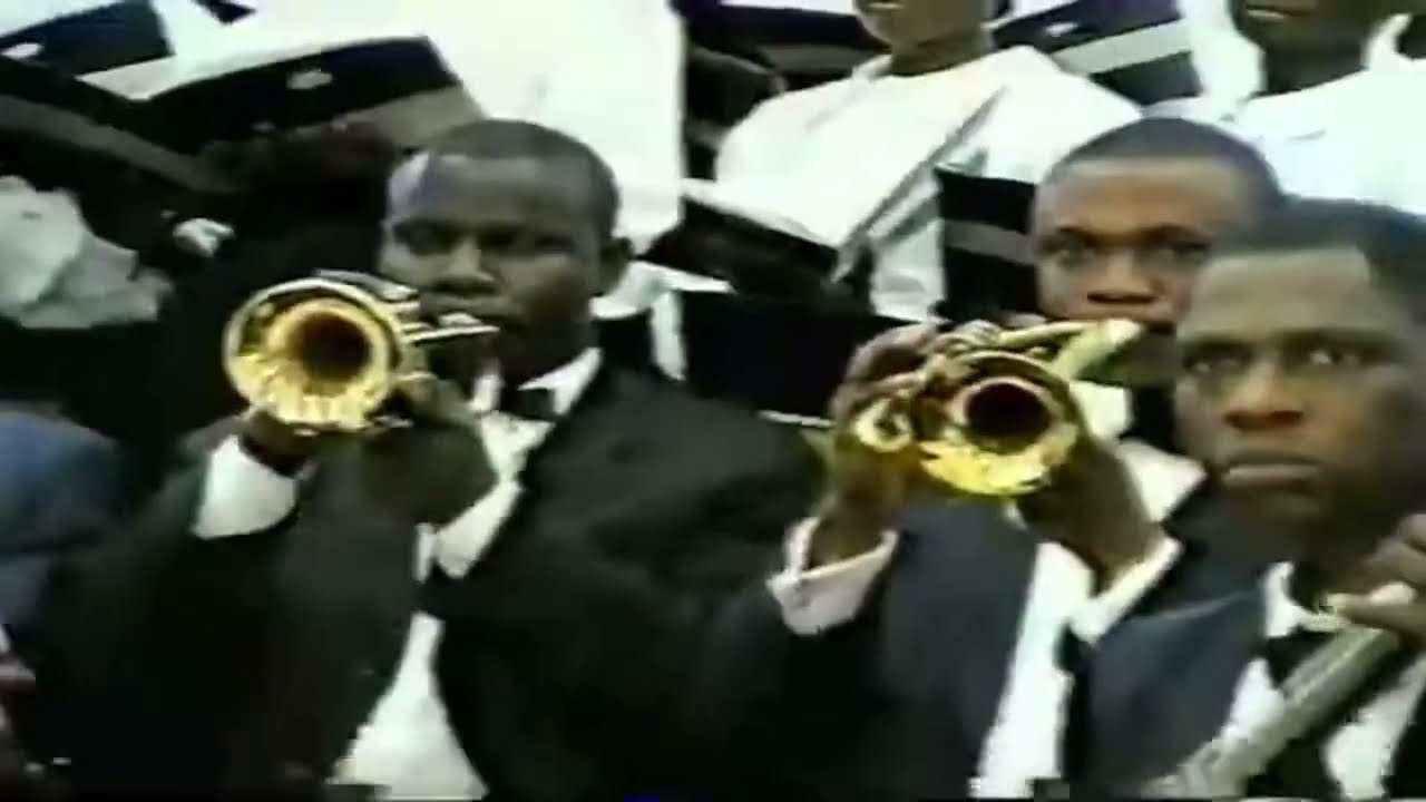 In 1999, Kayode Oje conducts Hallelujah from Mount Olives by L Beethoven -