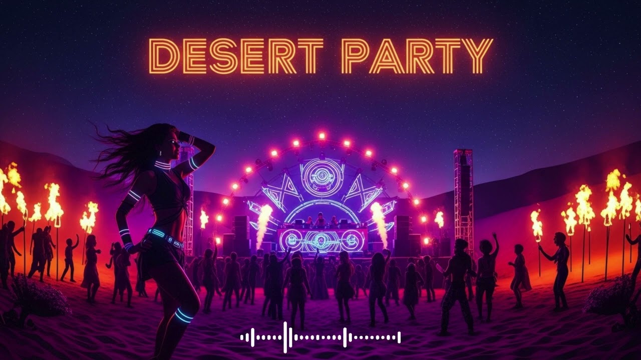 Desert Party 🔥 Arabic EDM Remix | Habibi Female Vocal Dance Music