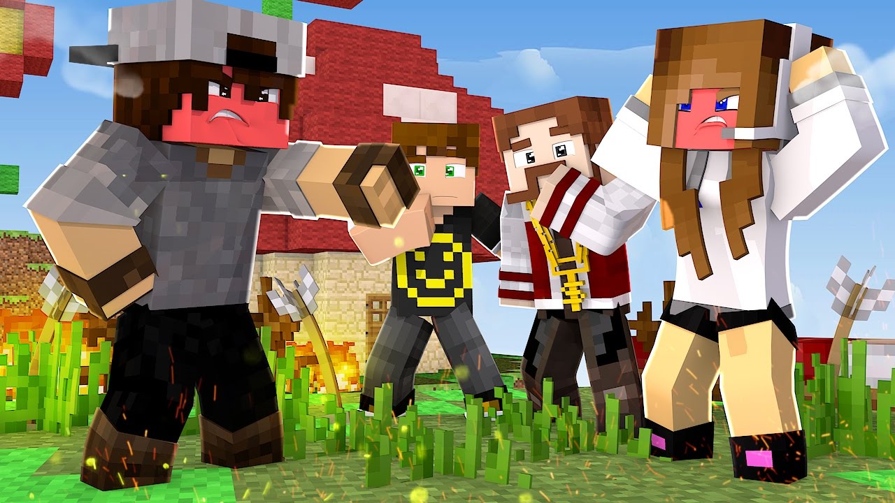 Minecraft: EGGWARS - BRIGA DE CASAL!