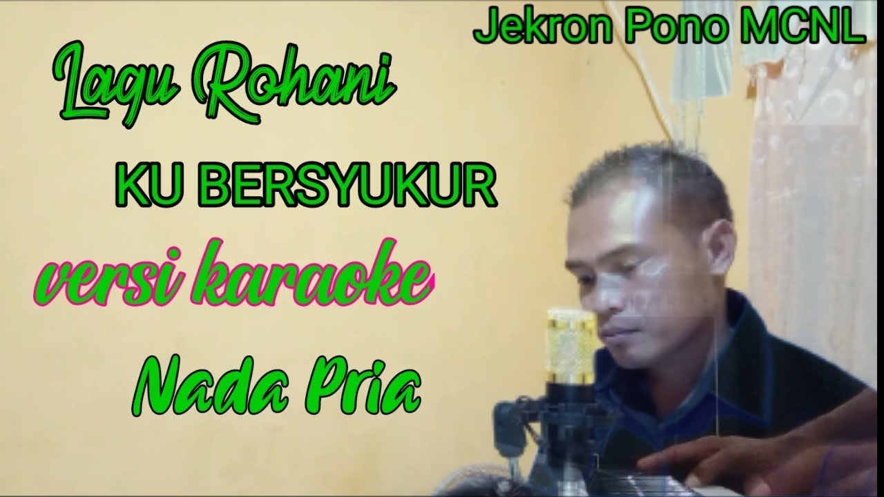 Bila Kurenungkan Hidup Ini || Versi Karaoke Rohani ||
