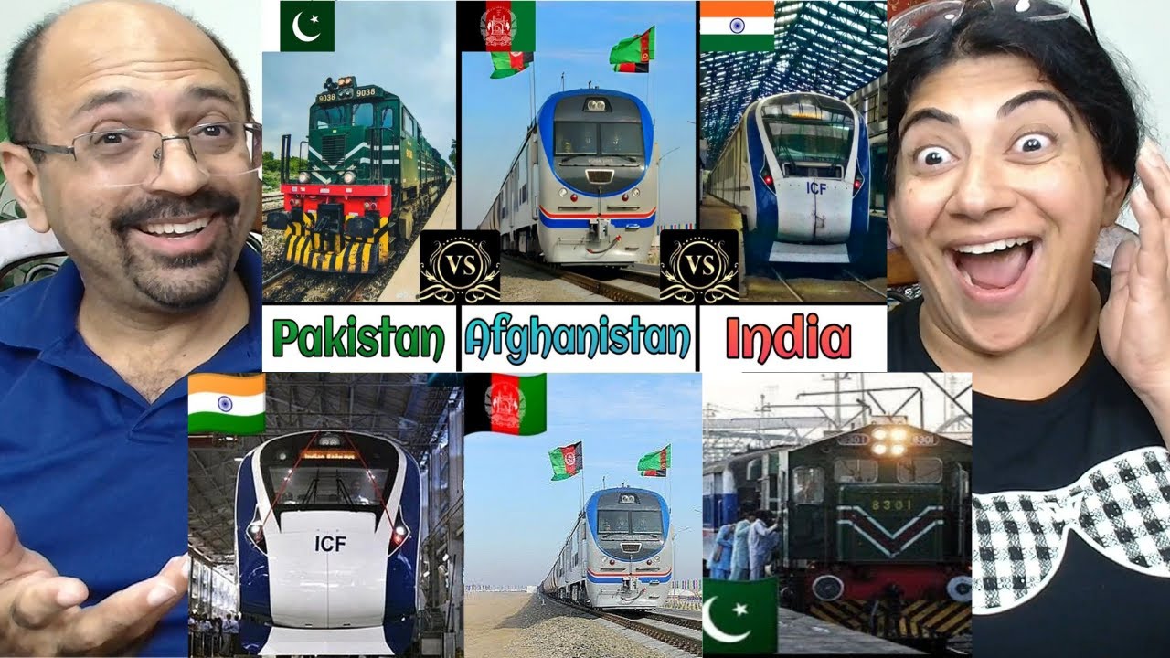INDIAN RAILWAYS Vs PAKISTAN RAILWAYS Vs AFGHANISTAN RAILWAYS Comparison in 2024 ✨|