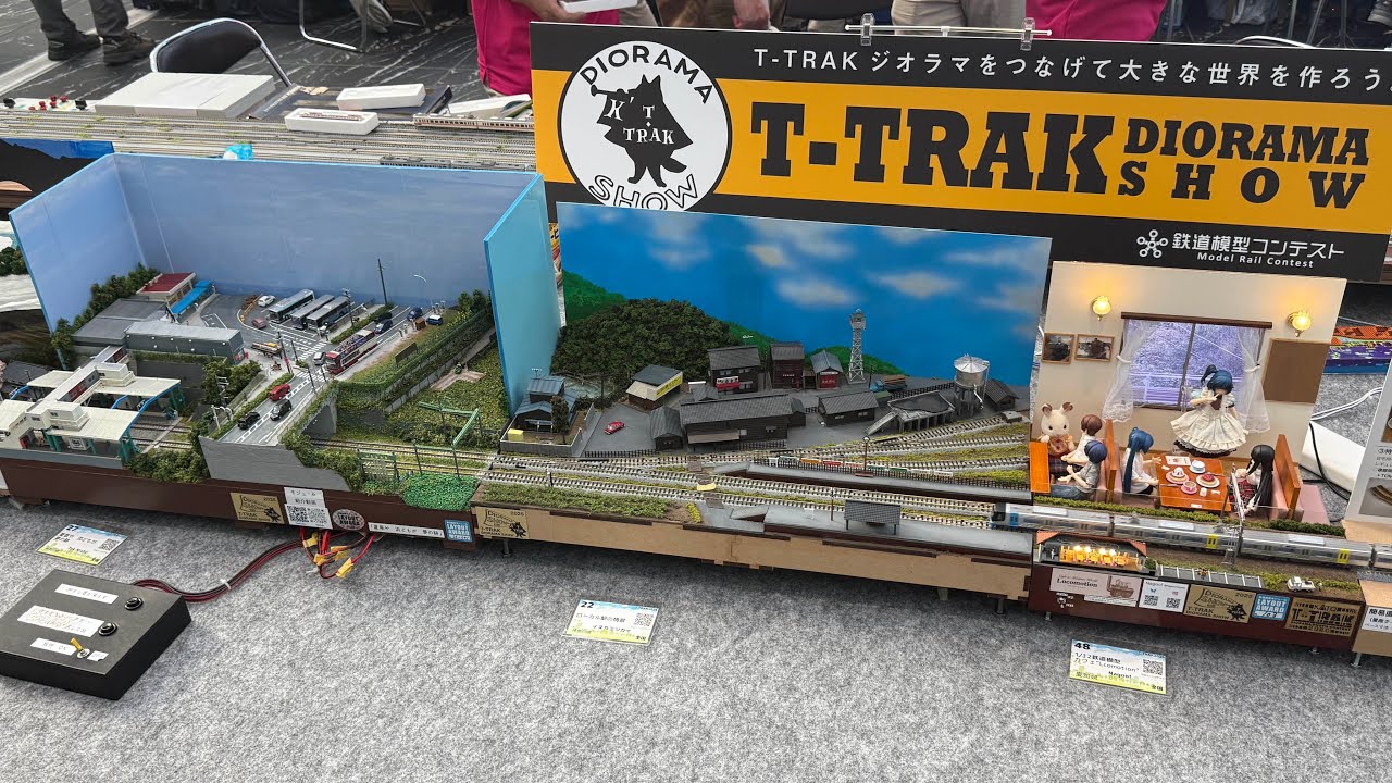 鉄道模型コンテスト2025 T-TRAKジオラマSHOW2025 ぐるっと一周٩( 'ω' )و  【フリーBGM】模型鉄路を行く-6