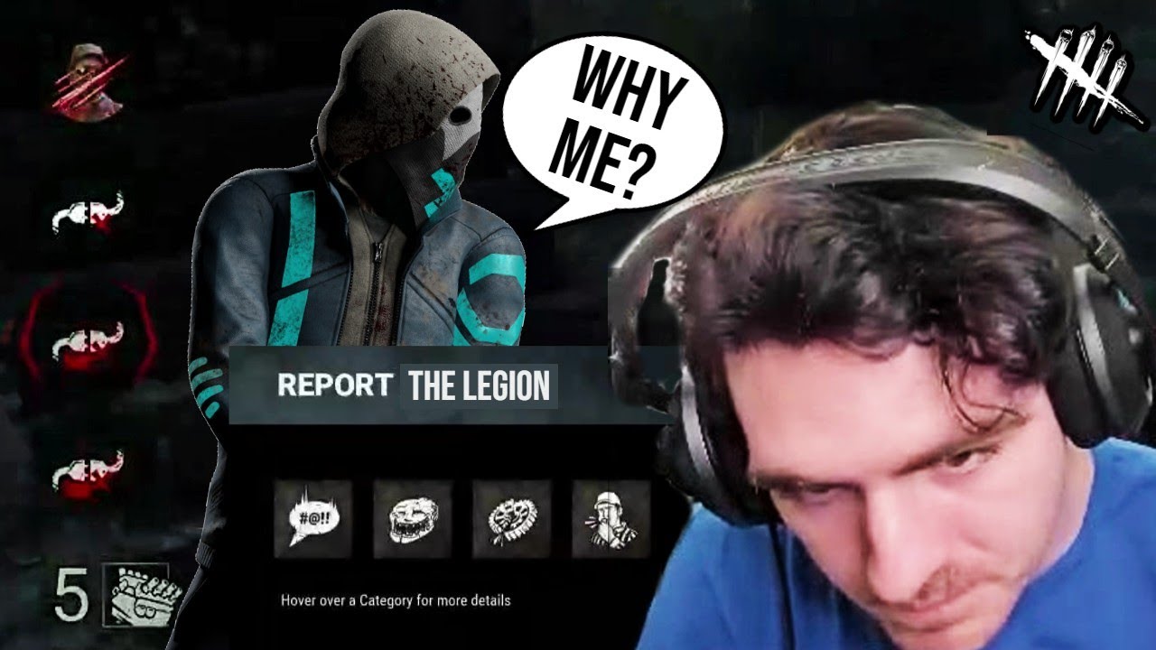 My Team Quit, So I Reported The Legion... (DBD Highlights #22)