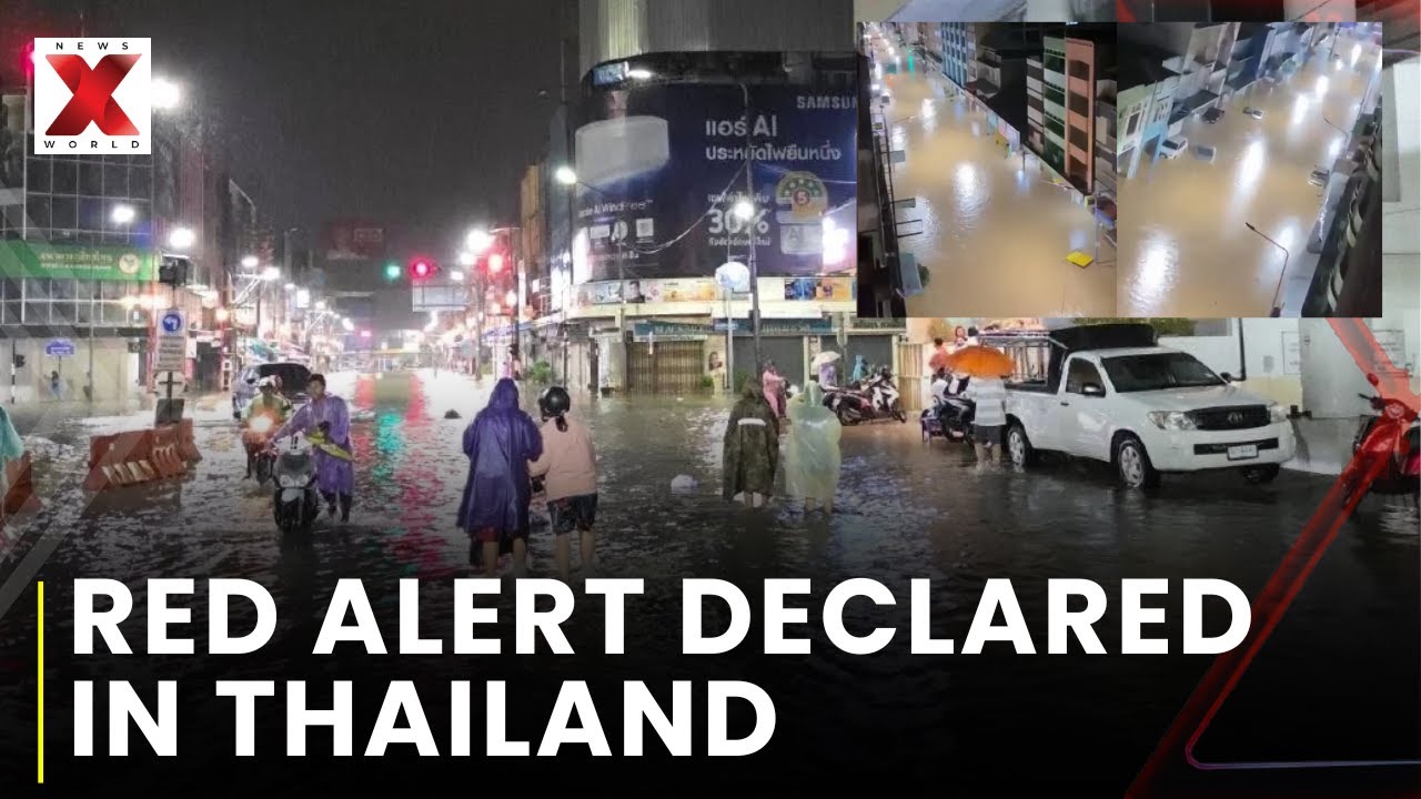 Severe Flooding Hits Southern Thailand Leaving Residents Stranded in Hat Yai | NewsX World