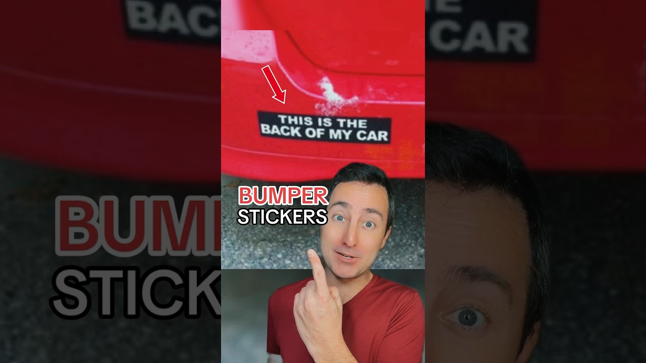 The Funniest Bumper Stickers #shorts