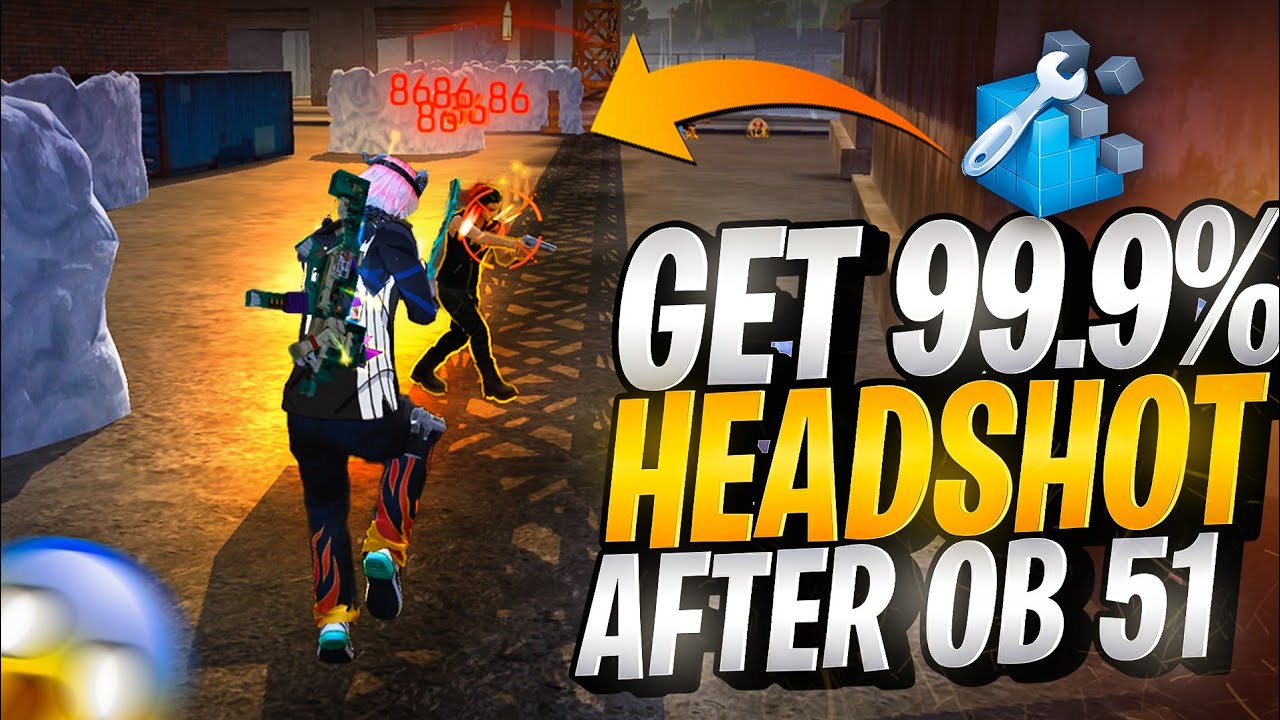 Free Fire OB51 Update Best Settings Sensitivity | Get 99.99% Headshot Rate