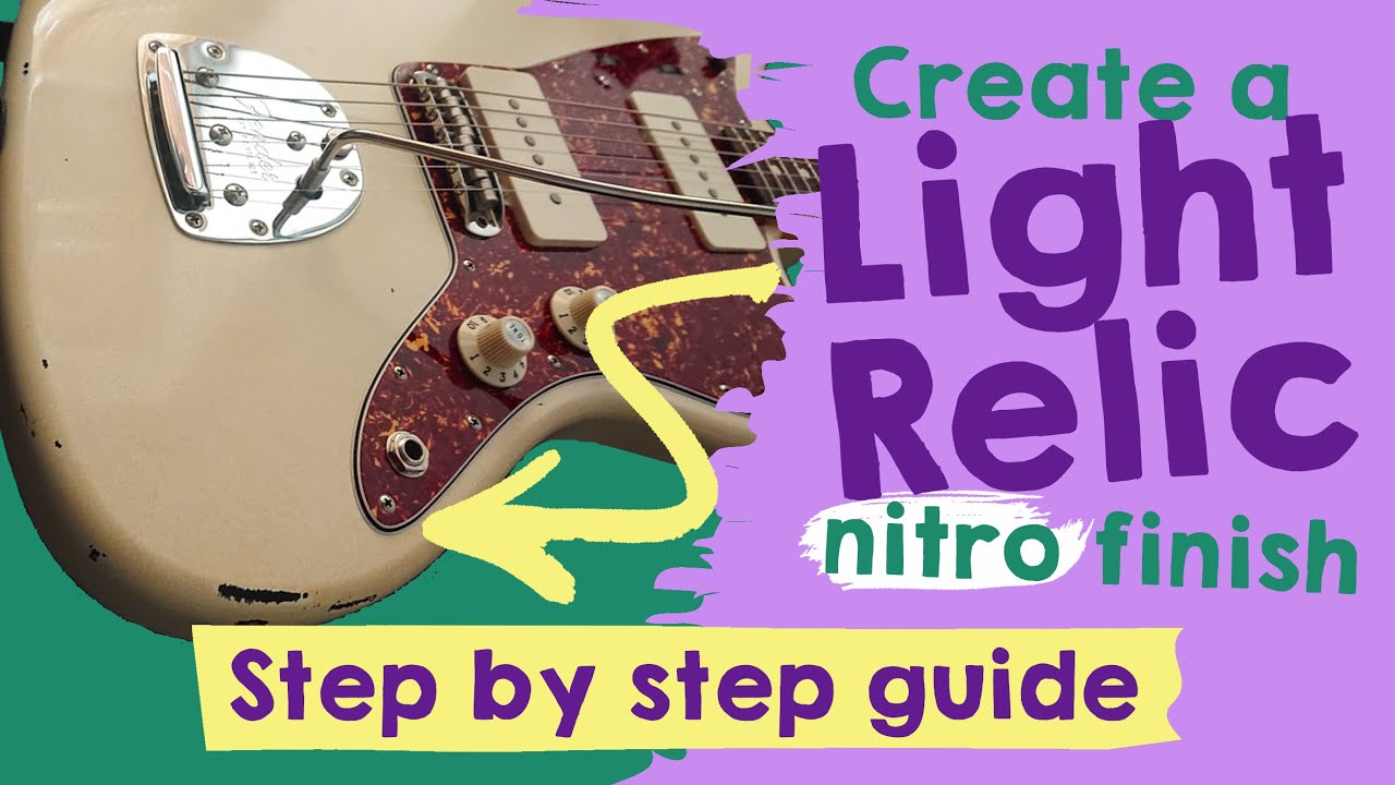 Make Your Guitar Look Vintage With This Simple Trick!