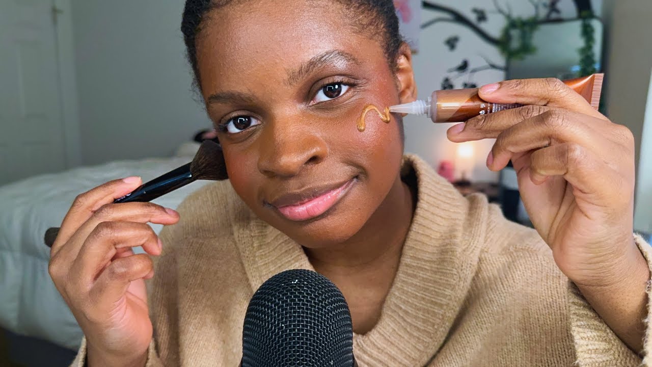 ASMR doing my makeup ✨chatty grwm