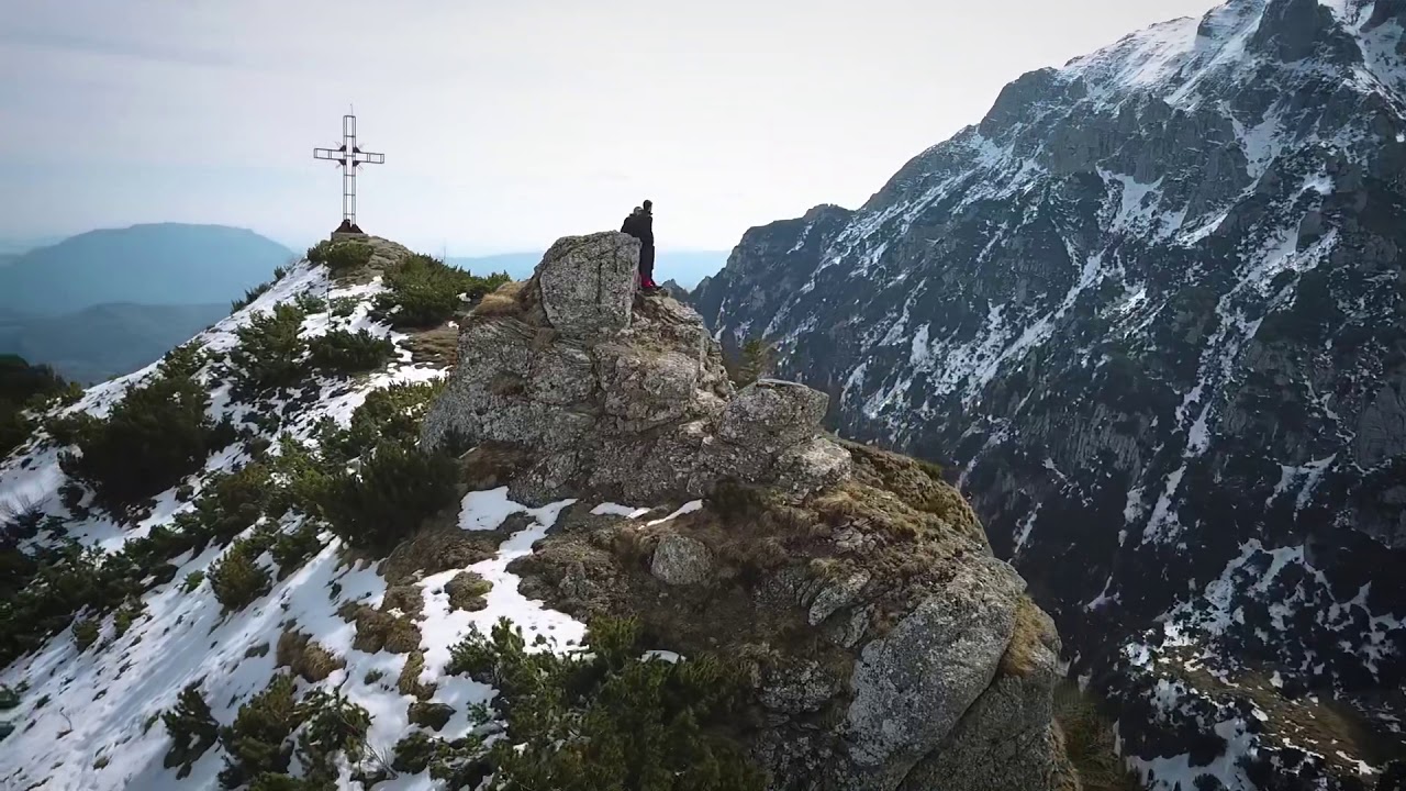 Incredible Romania - The mysterious Bucegi Mountains - 360&deg; DRONE FOOTAGE