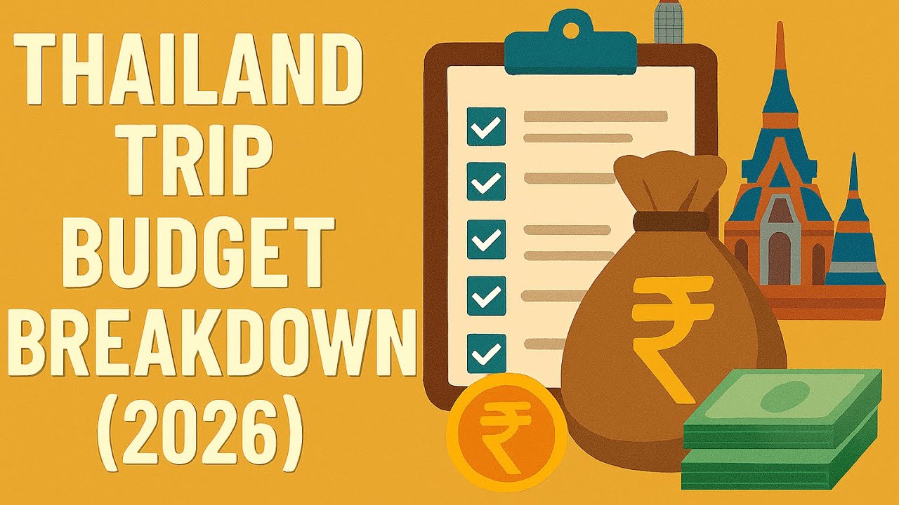 Thailand Trip Budget Planning 2026 | Save Money Tips