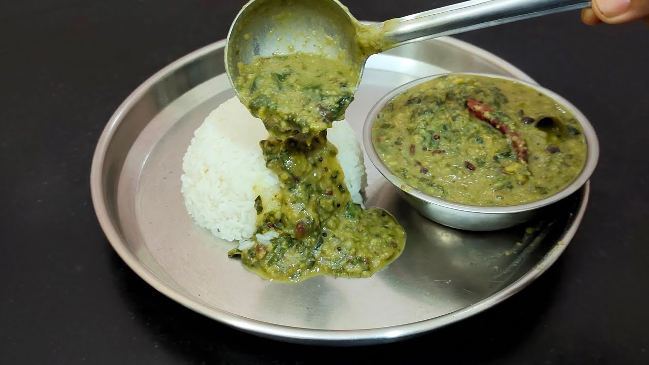 ಬ್ರಾಹ್ಮಣರ ಶೈಲಿಯ ಮುದ್ದಿಪಲ್ಯ /ಈರುಳ್ಳಿ ,ಬೆಳ್ಳುಳ್ಳಿ ಇಲ್ಲದೆ /ಸೊಪ್ಪಿನ ಹುಳಿ/Muddi Palya /No onion,No garlic