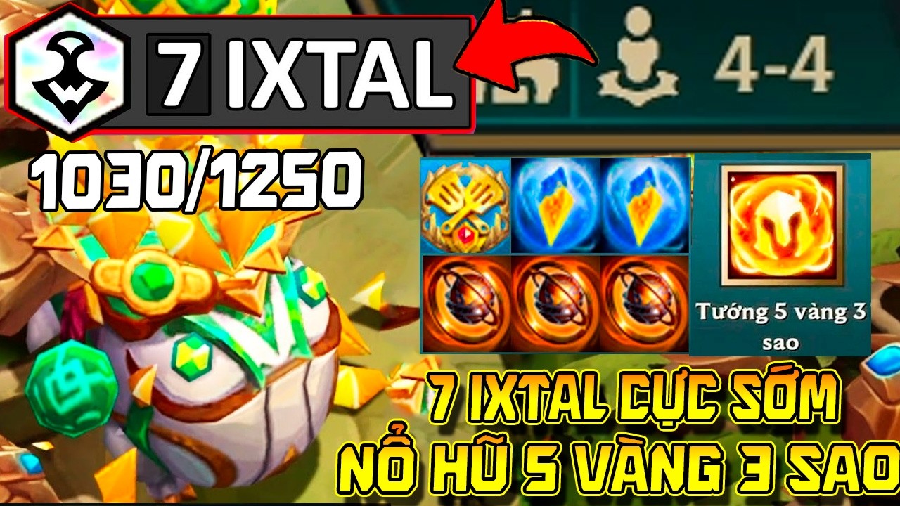 KỈ LỤC SỞ HỮU 7 IXTAL SỚM NHẤT - NỔ HŨ 1000 SỐ HÚP 5 VÀNG 3 SAO + 3 ĐỒ ÁNH SÁNG !