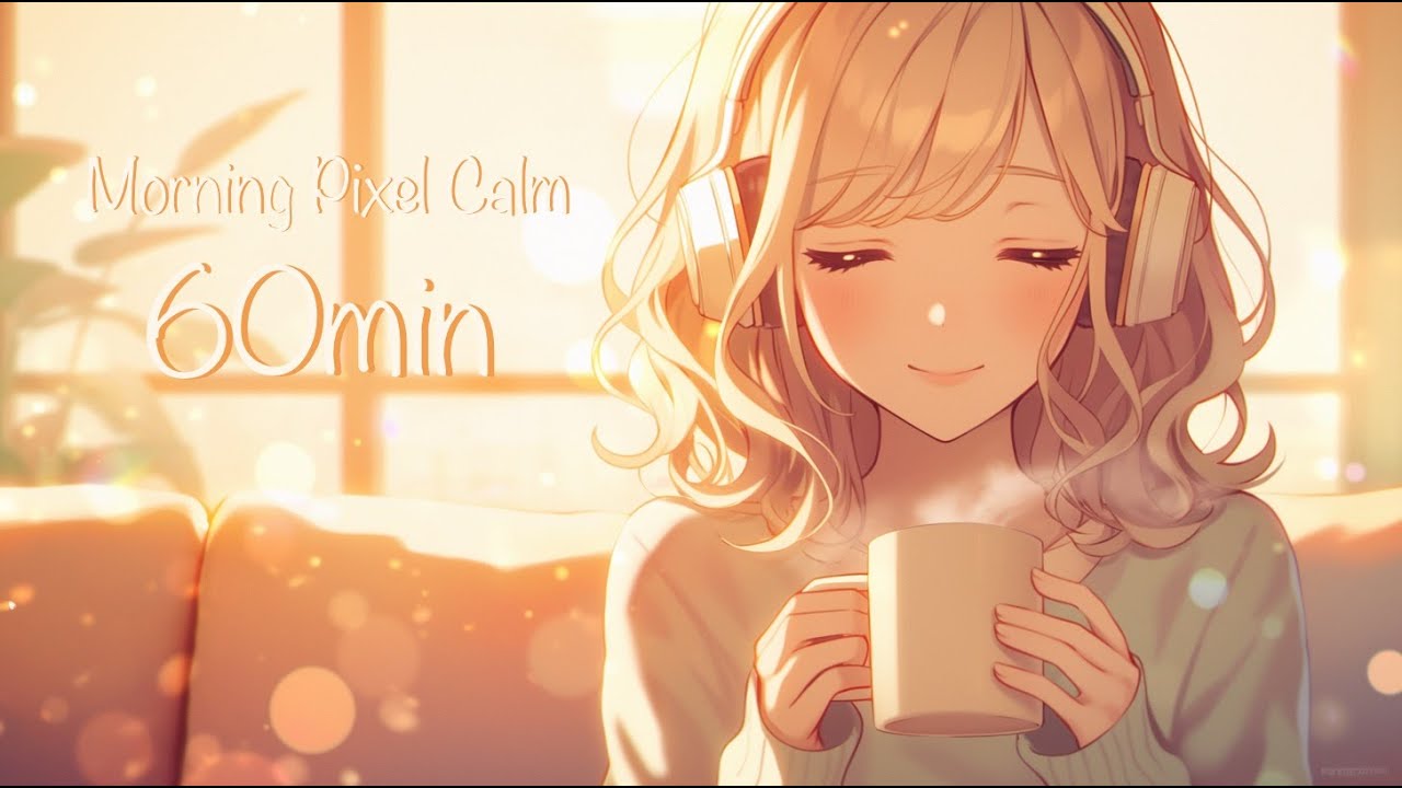 Morning Pixel Calm – Cute Kawaii Chill Pop/Pixel Electro/Study & Work BGM｜可愛い/ピコピコ/chill/作業用｜60min