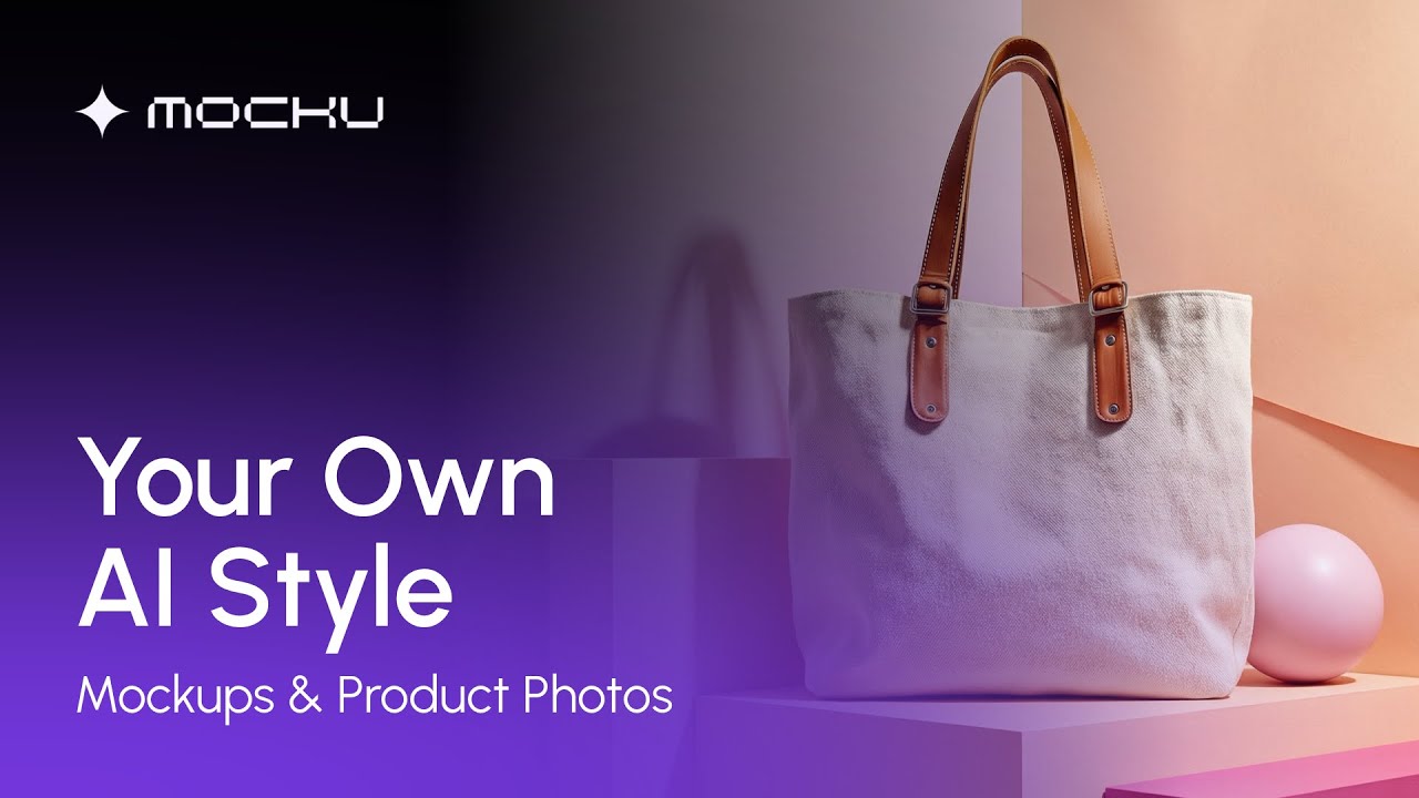 Create Your Own AI Style for Mockups & Product Photos with Mocku | Custom Style Tutorial
