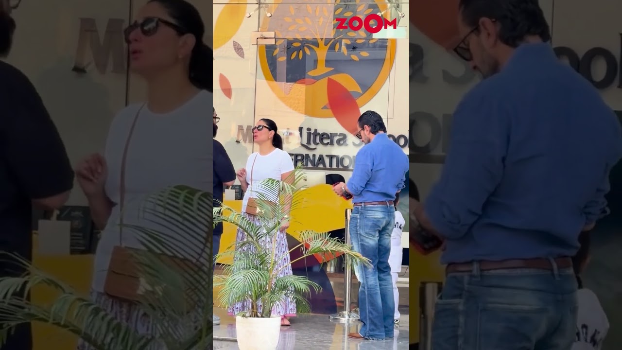 Saif Ali Khan and Kareena Kapoor Khan spotted in the city | #shorts #saifalikhan