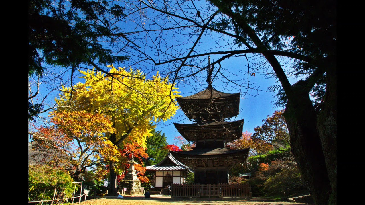 感激を求めて　真言宗智山派の名刹「前山寺」　11月7日　長野県上田市