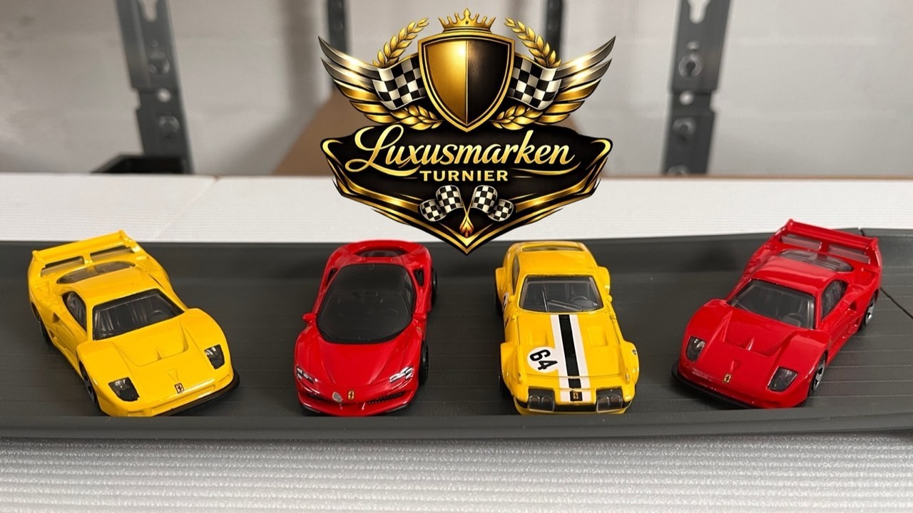Luxusmarken Turnier - Tag 1: Ferrari und Porsche - Hot Wheels Rennen Deutsch