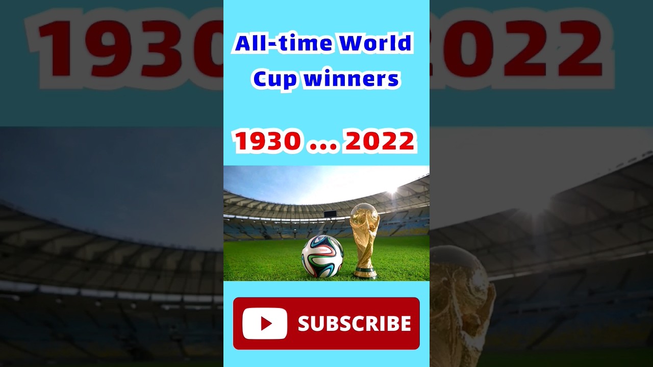All-time World Cup winners