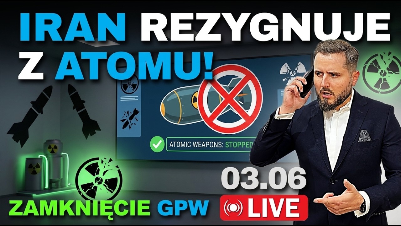 Marazm na GPW, Iran zgodził się nie posiadać broni atomowej! Zamknięcie sesji na #GPW