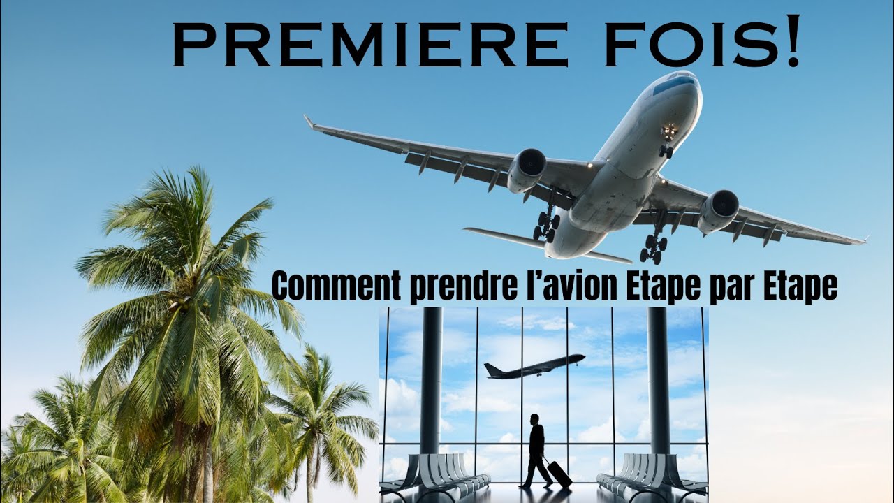 Comment prendre l'avion pour la 1ere fois en 5 &eacute;tapes faciles.
