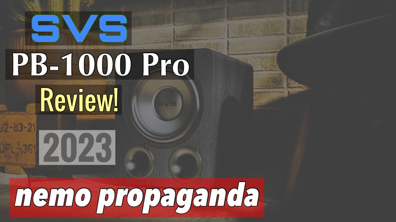 SVS PB1000 Pro 2023 Subwoofer Review.