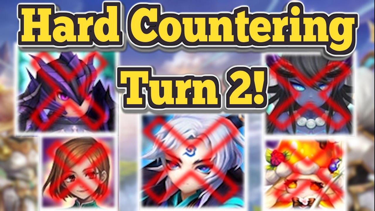My Forgotten LD5 Super Hard Counters Turn 2! - Summoners War
