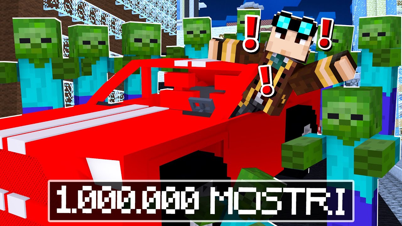 FUGA DA 1.000.000 ZOMBIE! Minecraft Invasione 2 Ep.5