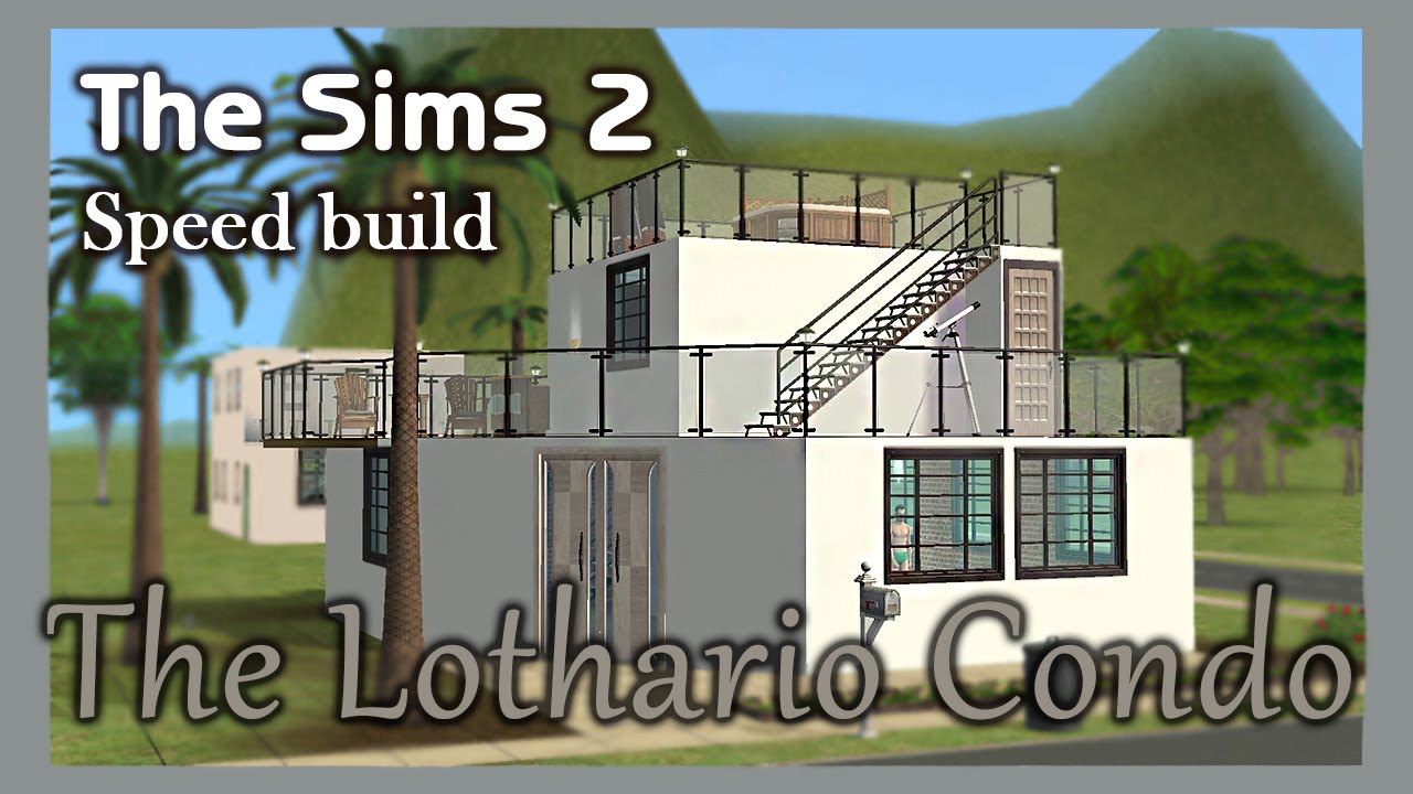 Sims 2 | Speed Build | The Lothario Condo