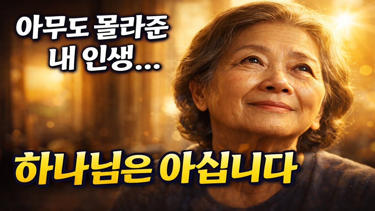 아무도 몰라준 내 인생… 하나님은 아십니다