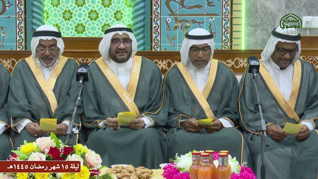 مديح مولود مولانا الحسن عليه السلام ليلة 15 شهر رمضان المبارك 1445هج من حسينية بني عامر بيت العيلان