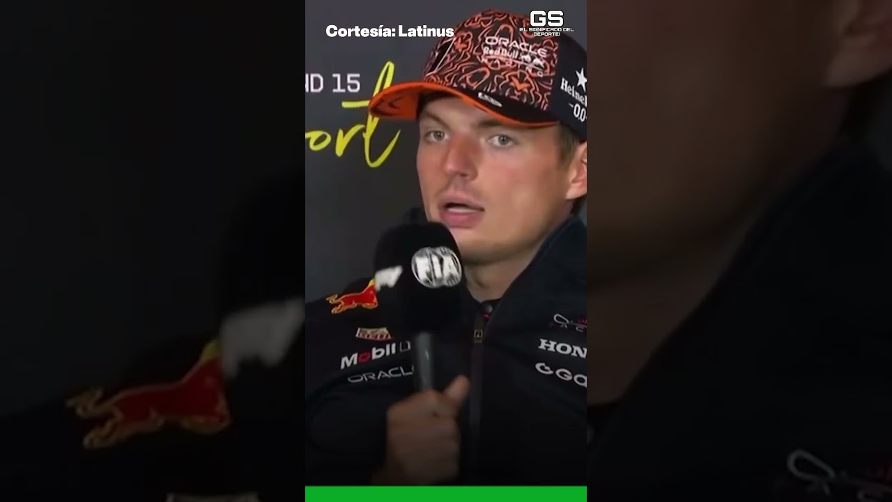 Verstappen habla de la llegada de Checo P&eacute;rez a Cadillac 😳🏎️ #Globalsports #GS #F1
