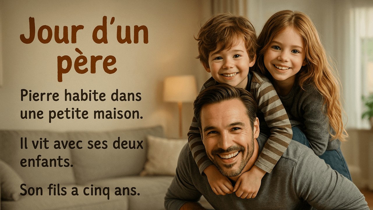 French  Listening Practice (A2)  | A Father's Day
