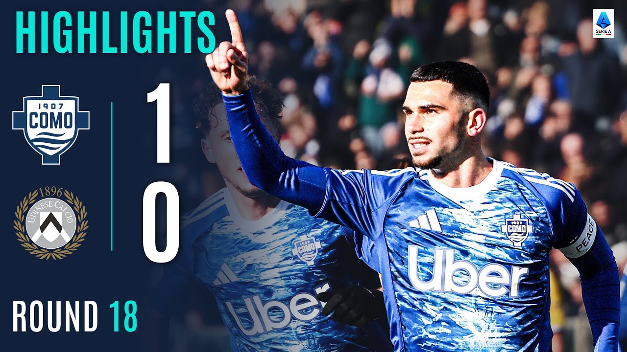 COMO-UDINESE 1-0 | HIGHLIGHTS | Da Cunha Wins It For Como | Serie A 2025/26