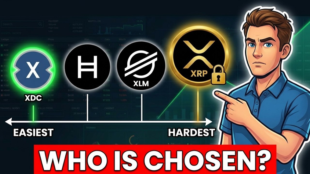 КРИПТОВАЛЮТЫ ISO 20022, КОТОРЫЕ ТРУДНО ОБРУШИТЬ (XRP VS XLM VS XDC VS HBAR)