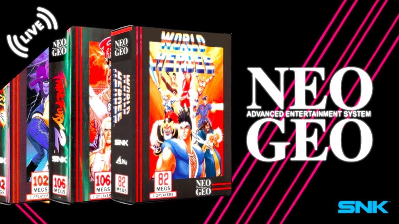 Ma COLLECTION de JEUX NEO•GEO AES
