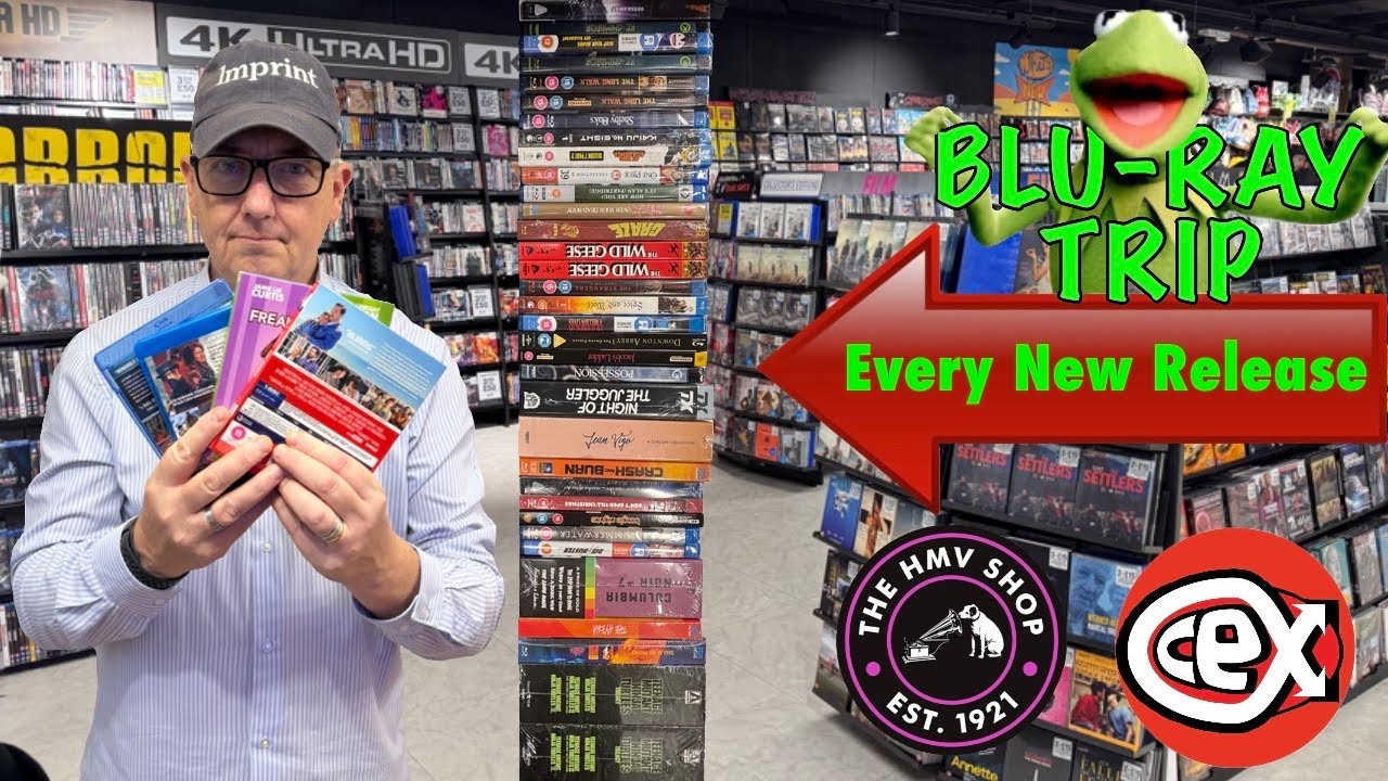 Blu-ray Hunt #293 15/12/25 a few surprises in CEX plus what’s out in HMV