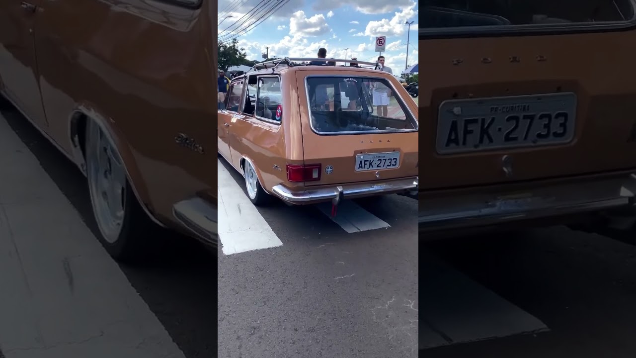 Ford Belina rebaixada roubando a cena! #shorts