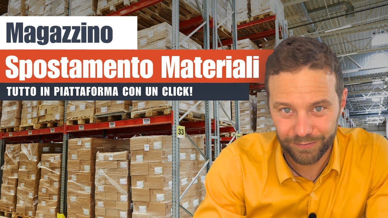 #38 Funzionalità: Spostamento Materiali Magazzino