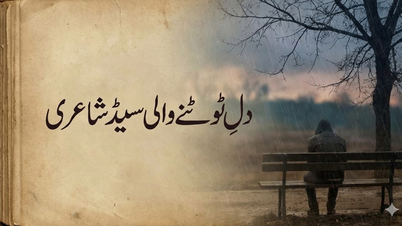💔 Broken Heart Poetry | Dil Todne Wali Sad Shayari | Heart Touching Urdu Poetry