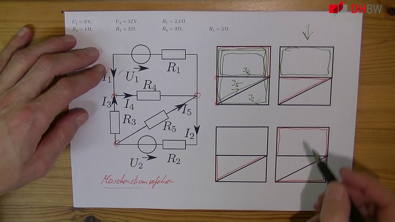 GDE1: Maschenstromverfahren (Anwendung)